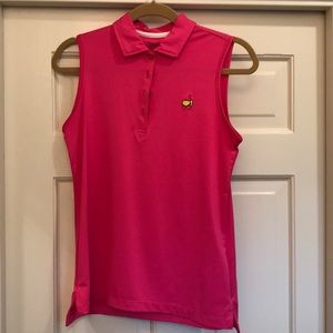 Women’s sleeveless golf shirt